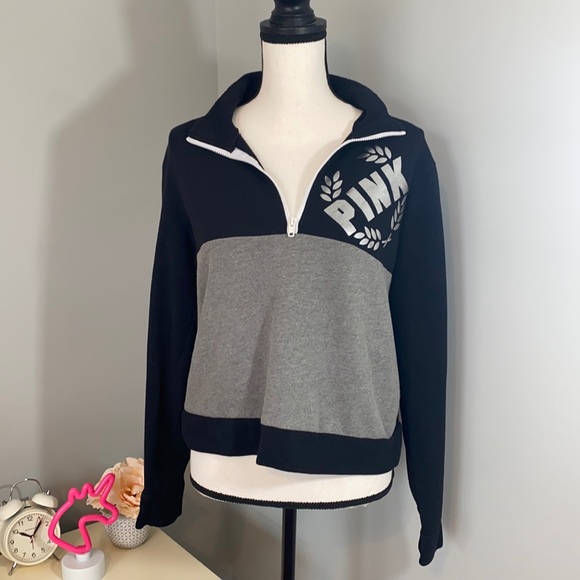 PINK Victoria's Secret Tops - PINK Victoria’s Secret Zip Pullover